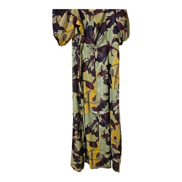 NEW YORK & COMPANY Floral Print  Maxi Dress - Size 1X - Picture 7 of 10